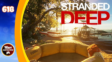 Hauling Heavy Objects On A Home Made Raft - Stranded Deep (618)