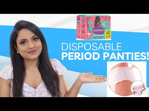 EVEREVE ULTRA ABSORBANT DISPOSABLE PERIOD PANTIES REVIEW