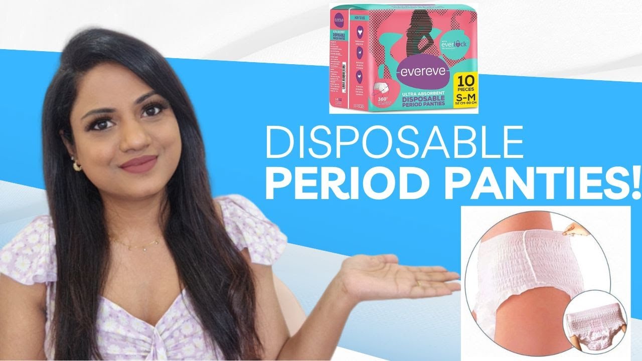 EVEREVE ULTRA ABSORBANT DISPOSABLE PERIOD PANTIES REVIEW