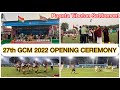 First day  27th gcm 2022 opening ceremony in paonta tibetan settlement  dhasa fc vs paonta fc 