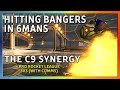 HITTING BANGERS IN 6MANS | THE C9 SYNERGY |  PRO ROCKET LEAGUE 3V3 (WITH COMMS)