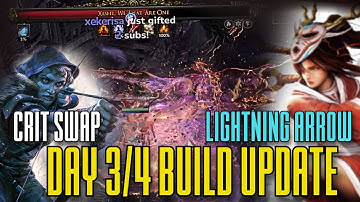 Lightning Arrow Deadeye Day 3/4 Build Update - Path of Exile 2