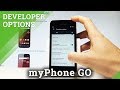 How to Allow Developer Options in myPhone GO - OEM Unlock / USB Debugging |HardReset.Info