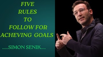 FIVE RULES TO FOLLOW AS YOU FIND YOURS SPARK | MOTIVATIONAL SPEECH BY SIMON SENIK