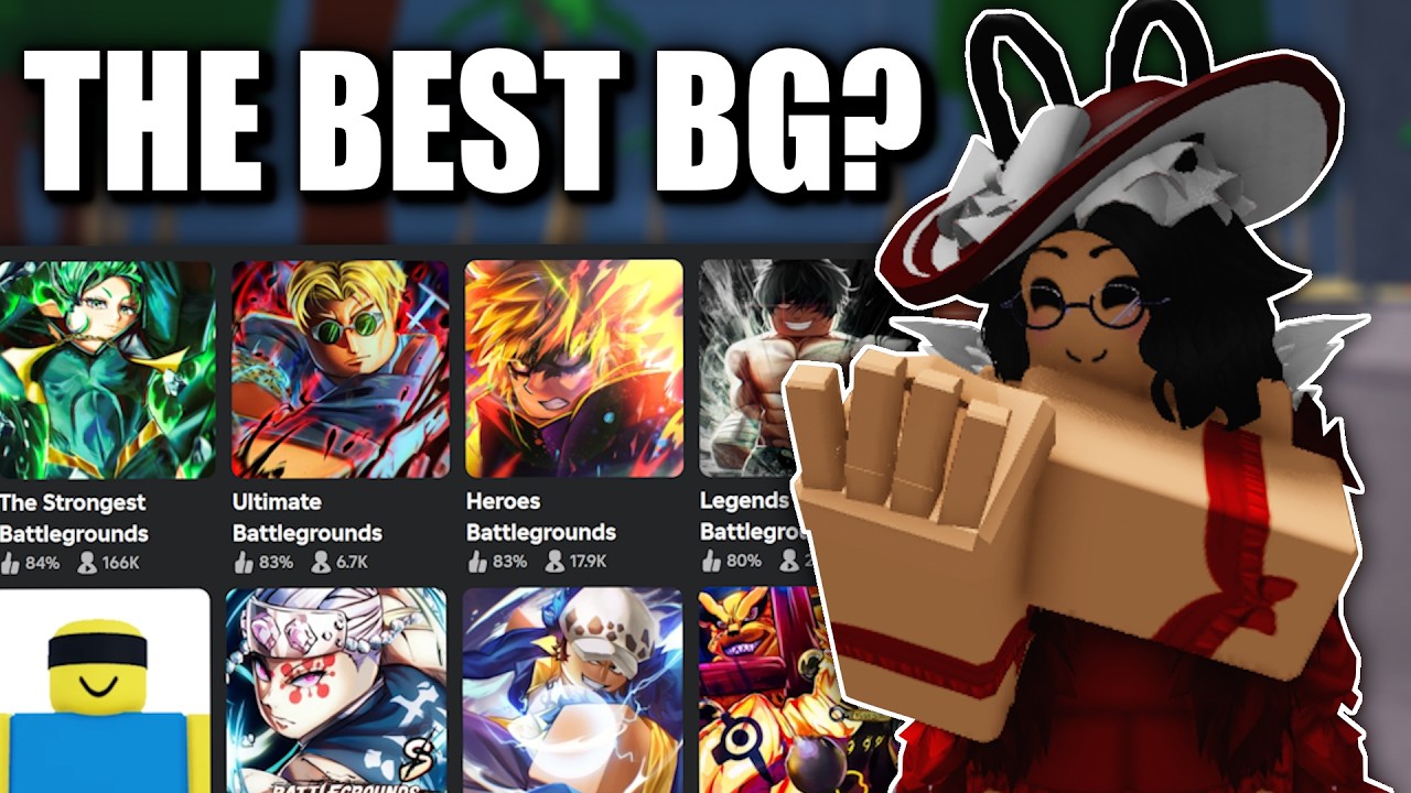 The Top 5 Best Battlegrounds Games On Roblox.