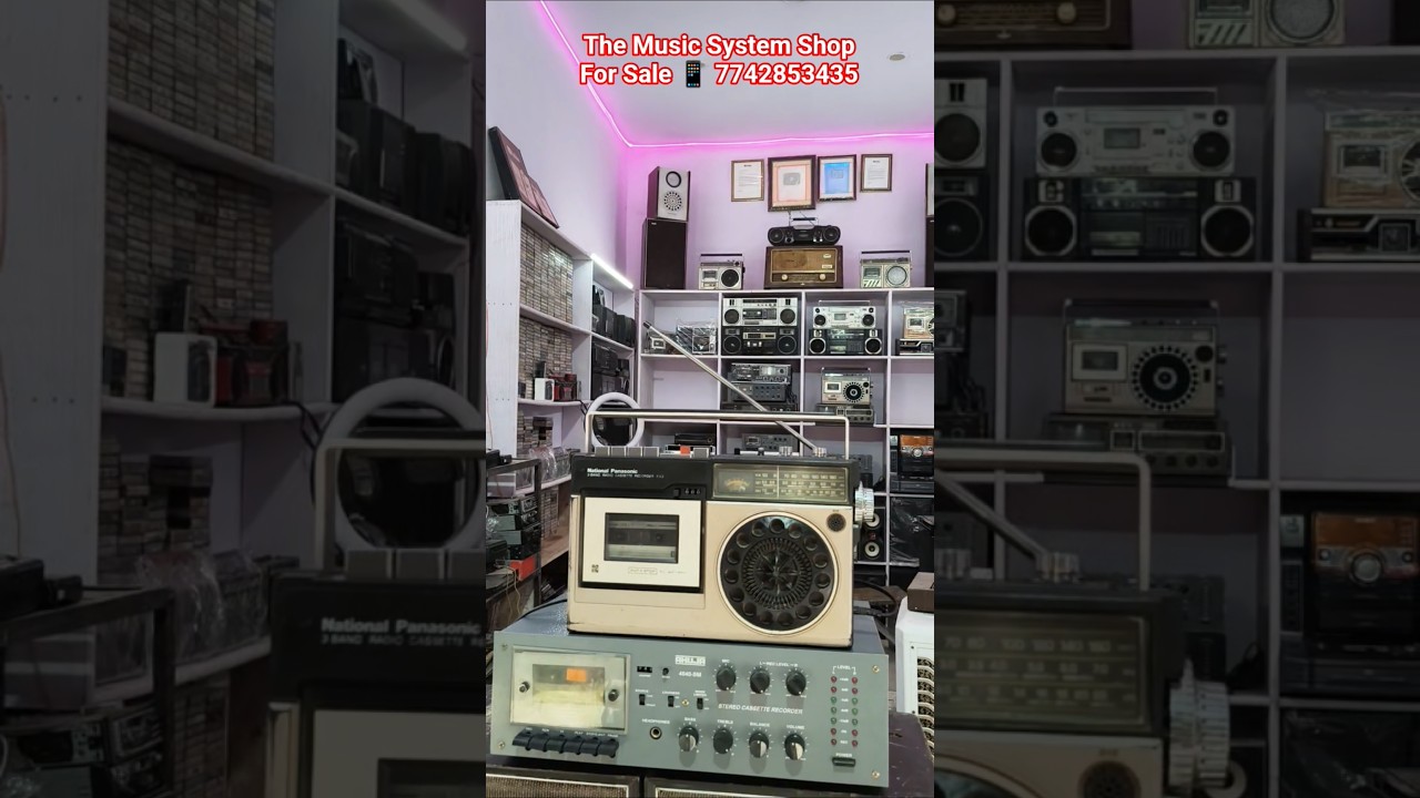 National Panasonic 543 Radio Cassette Recorder Play 📻 