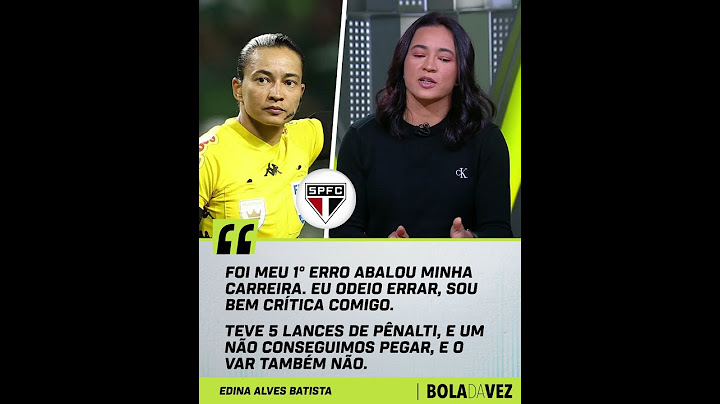 Lance em Novorizontino x São Paulo abalou a carreira de Edina #shorts