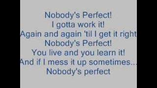 Hannah Montana - Nobody's Perfect [WITH LYRICS]