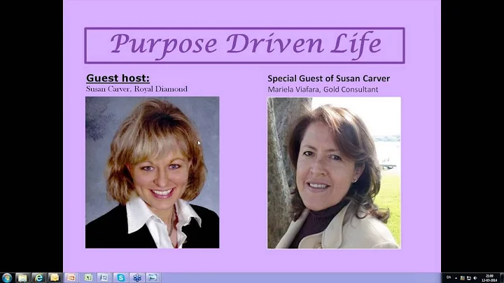 Purpose Driven Life with Susan Carver