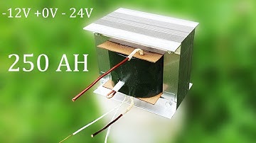 Chế sạc ắc quy 12v 24v đơn giản dễ làm