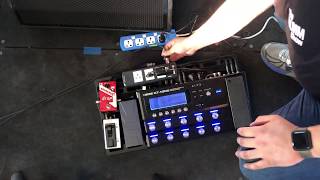 Boss GT-1000 rig set up with in 27 seconds