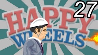 Happy Wheels ตอนที่ 27: คุณคิดว่าลุงพีจะเล่นผ่านด่านของคุณไหม? ทำไมทำยากอ่ะ...เสียใจนะ