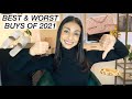 MY BEST AND WORST LUXURY PURCHASES OF 2021! | FT. CHANEL, HERMES, CHRISTIAN LOUBOUTIN, BURBERRY!