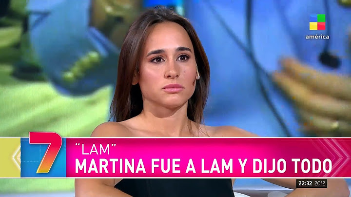 Martina, segunda eliminada de Gran Hermano, fue a #LAM y respondió TODO