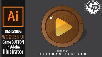 Games GUI Button Design Tutorial 2017 | adobe illustrator