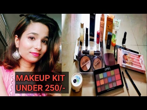 सिर्फ ₹250 में तैयार करें मेकअप किट || AFFORDABLE MAKEUP KIT UNDER 250/-