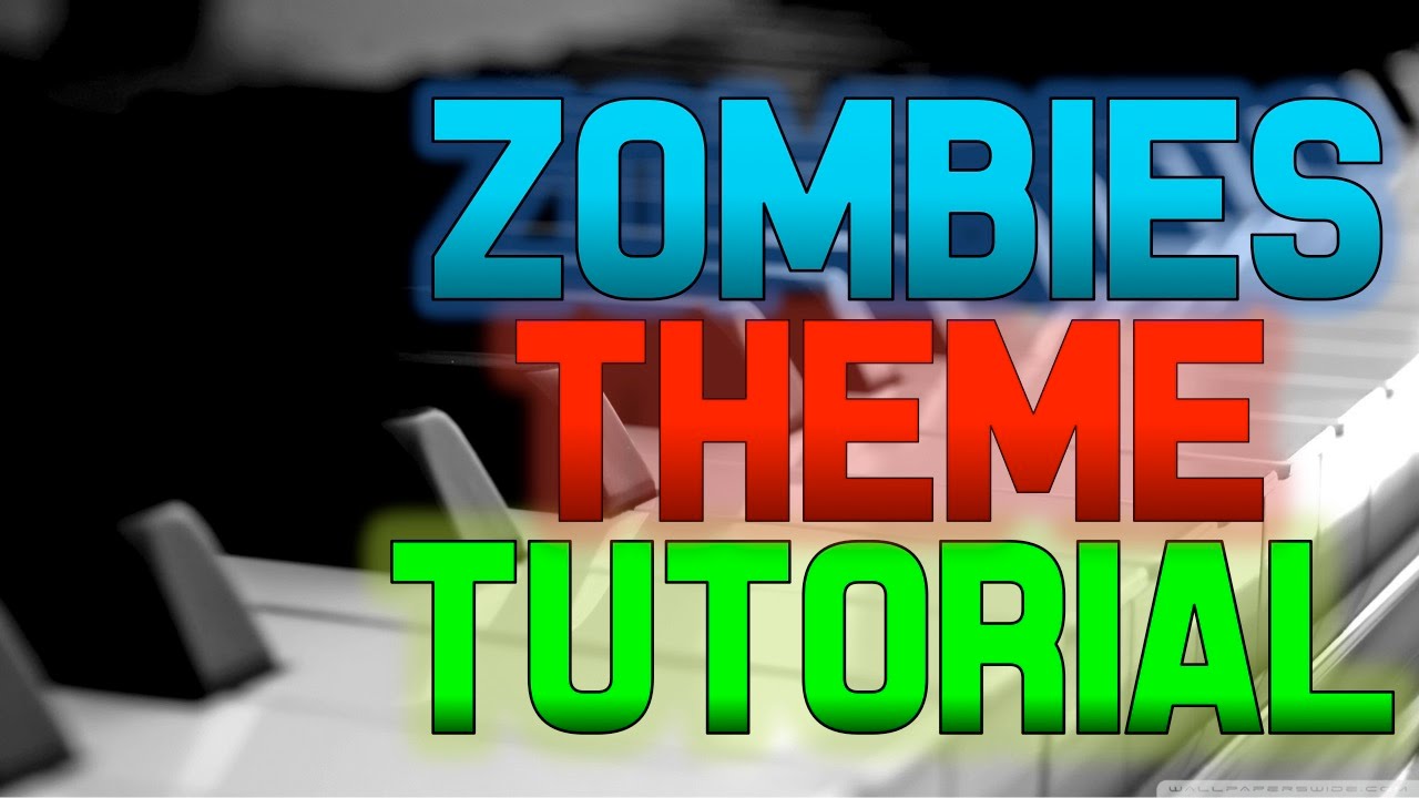 Call of Duty Zombies Theme Piano Tutorial *EASY Damned Piano Tutorial