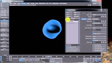 Metablob Animation With Flocking in LightWave 11