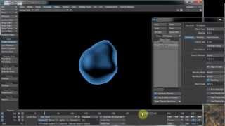 Metablob Animation With Flocking in LightWave 11