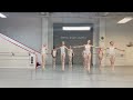 Petit allegro combination from osipova ballet academy  vaganova training in california dance