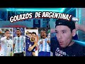 *REACTION* 30 AWESOME GOLAZOS of the ARGENTINE SELECTION in the decade🔥