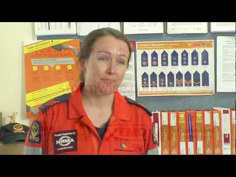 Most common SES call-outs - Qld SES member K Buntrock