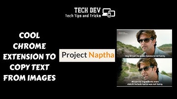 Google Chrome Extension to Copy Text from Images techdev98