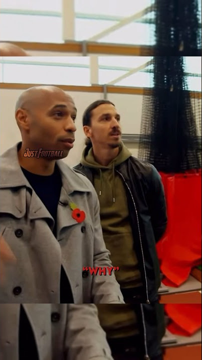 Zlatan’s too cold 🥶😂