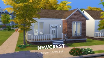 REMAKING Newcrest Part1 I The Sims 4 SpeedBuild