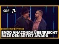 Endo Anaconda mit Laudatio für Baze | Swiss Music Awards