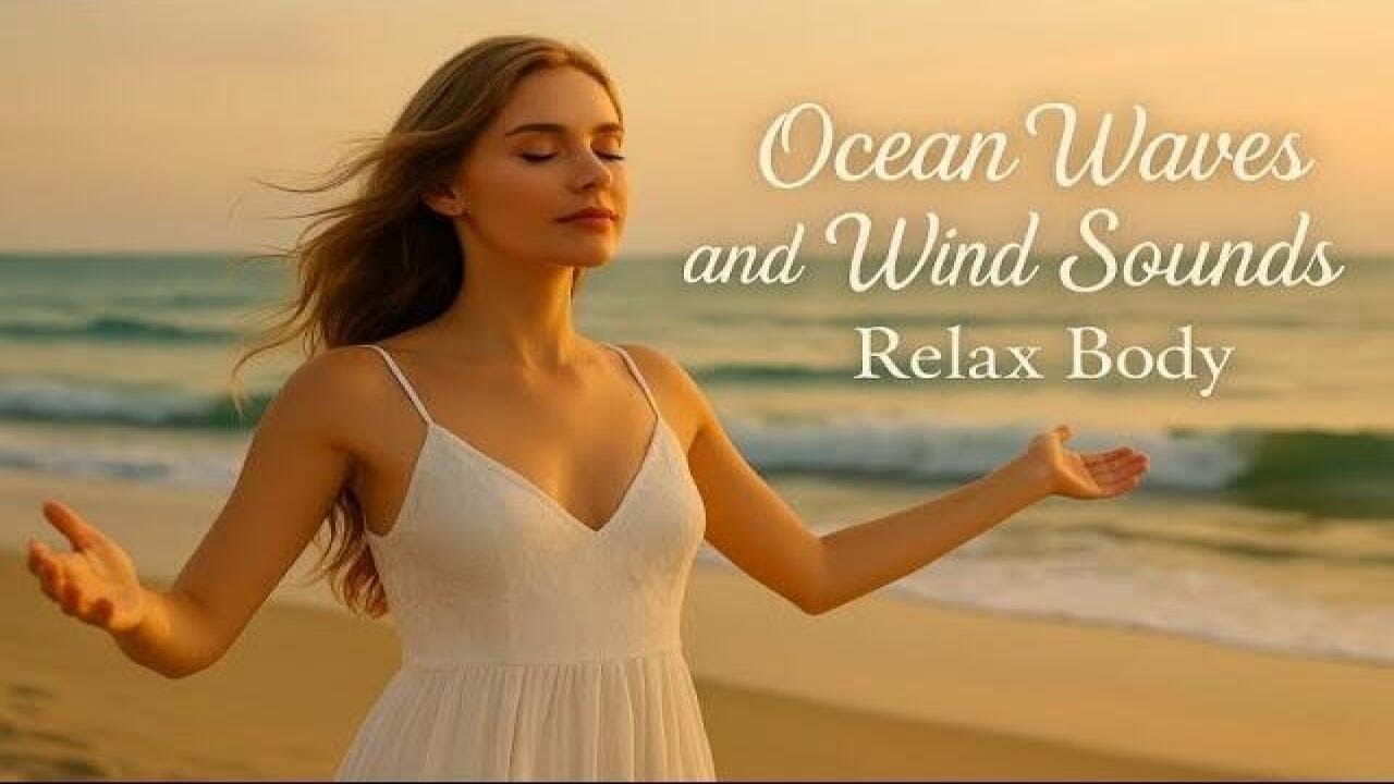 Calm Vibes – Relax Body | Spanish Guitar, Ocean Waves & Sunset Ambience Music for Deep Relaxation
