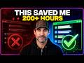 Steal My 3-Step Workflow [Saves Me Hours of Work Each Week!]