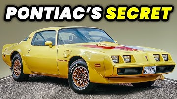10 Unknown Secrets About the 1977 Pontiac Trans Am You