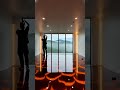 Volcanic Stone Bathroom Epoxy Floor Luxury Timelapse #relax #home #hotel #interiordesign #homedecor