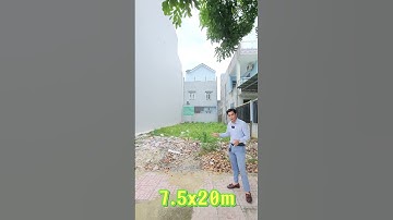 QUÁ RẺ  Bán Đất Tp Dĩ An , 7,5x20m, Xây Dựng Tự Do, Làng Đại Học Quốc Gia #shorts