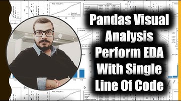 Pandas Visual Analysis- Perform Exploratory Data Analysis In A Single Line Of Code🔥🔥🔥🔥
