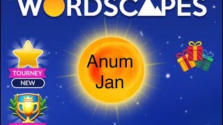 Wordscapes level 217 complete Answers ! Anum jan !