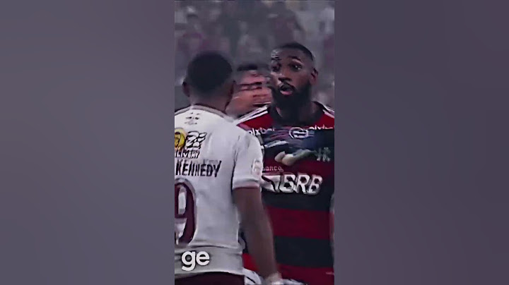 coringa Gerson não fogem de uma briga 💪♥️🖤 #flamengo