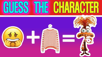 Can You Guess the Inside Out 2 Characters by Emoji? #quiz