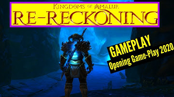 Kingdoms Of Amalur: Re-Reckoning (Remastered 2020) - Opening game play walk through.
