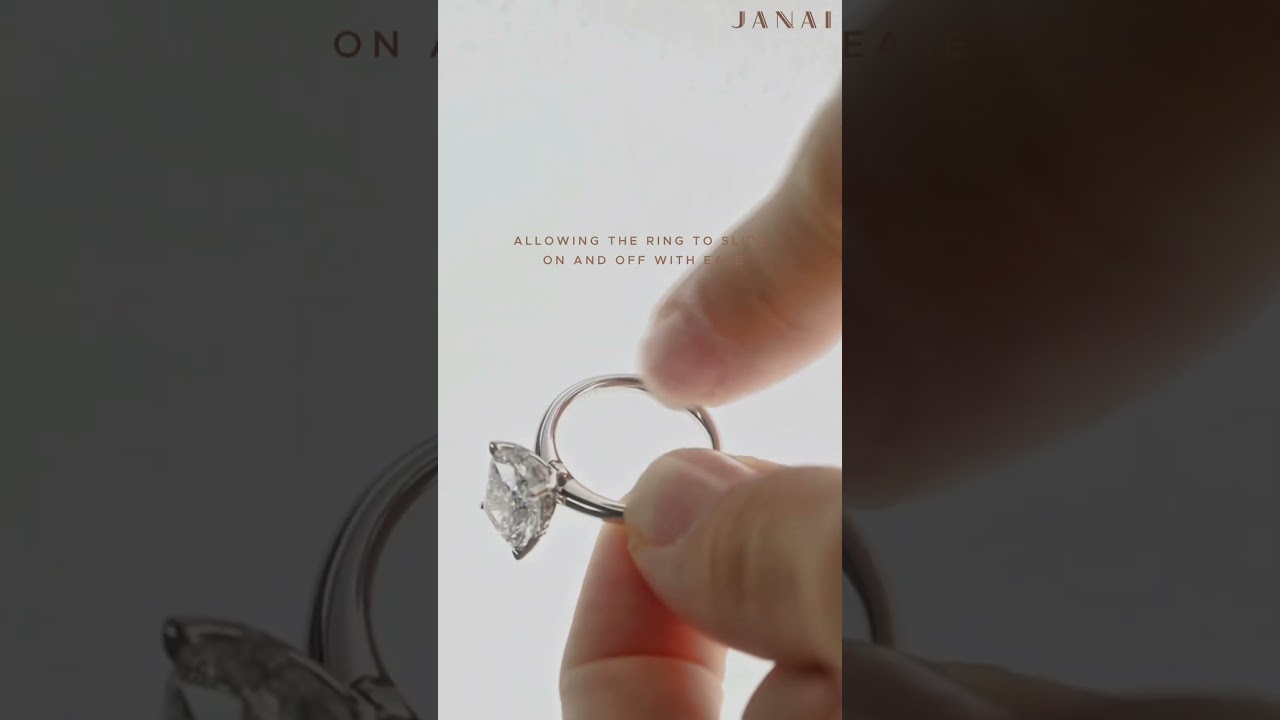 Comfort Fit Engagement Rings