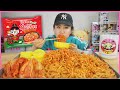 NEW!! KIMCHI SPICY FIRE NOODLES l MUKBANG