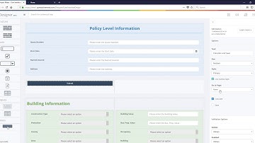 Action Buttons in SpreadsheetWEB Designer