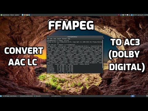 FFmpeg: Convert AAC LC to AC3 Dolby Digital
