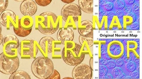 Normal Map Generator with a CNN