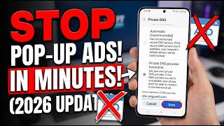 Stop Pop-Up Ads on Android in Minutes (Updated Guide 2026!)