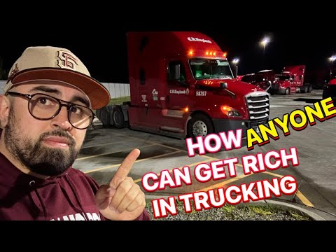 How To Get RICH In Trucking (as A Company Driver)