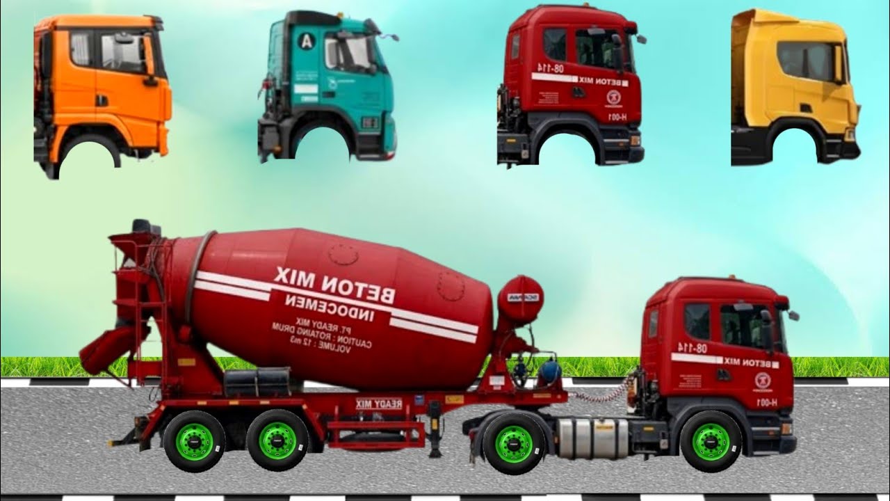 УГАДАЙТЕ КАРТИНКУ ПРАВИЛЬНО! ТИПЫ ТЯЖЕЛОЙ ТЕХНИКИ: ГРУЗОВИК ДЛЯ ПЕРЕРАБОТКИ ПЕСКА, АВТОЦИСТЕРНА, САМ