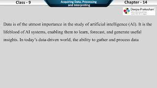 Chapter-14 Acquiring Data, Processing and Interpreting