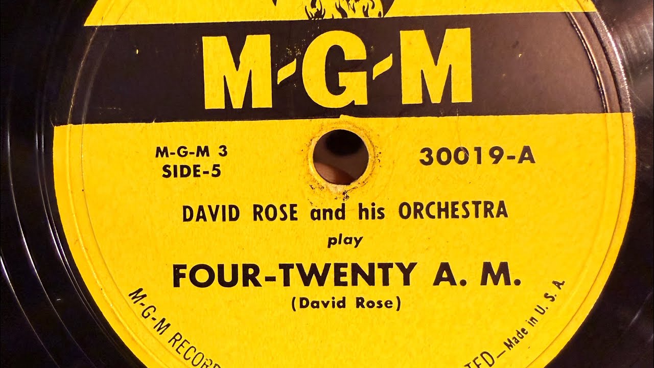 Four-Twenty A.M. by David Rose